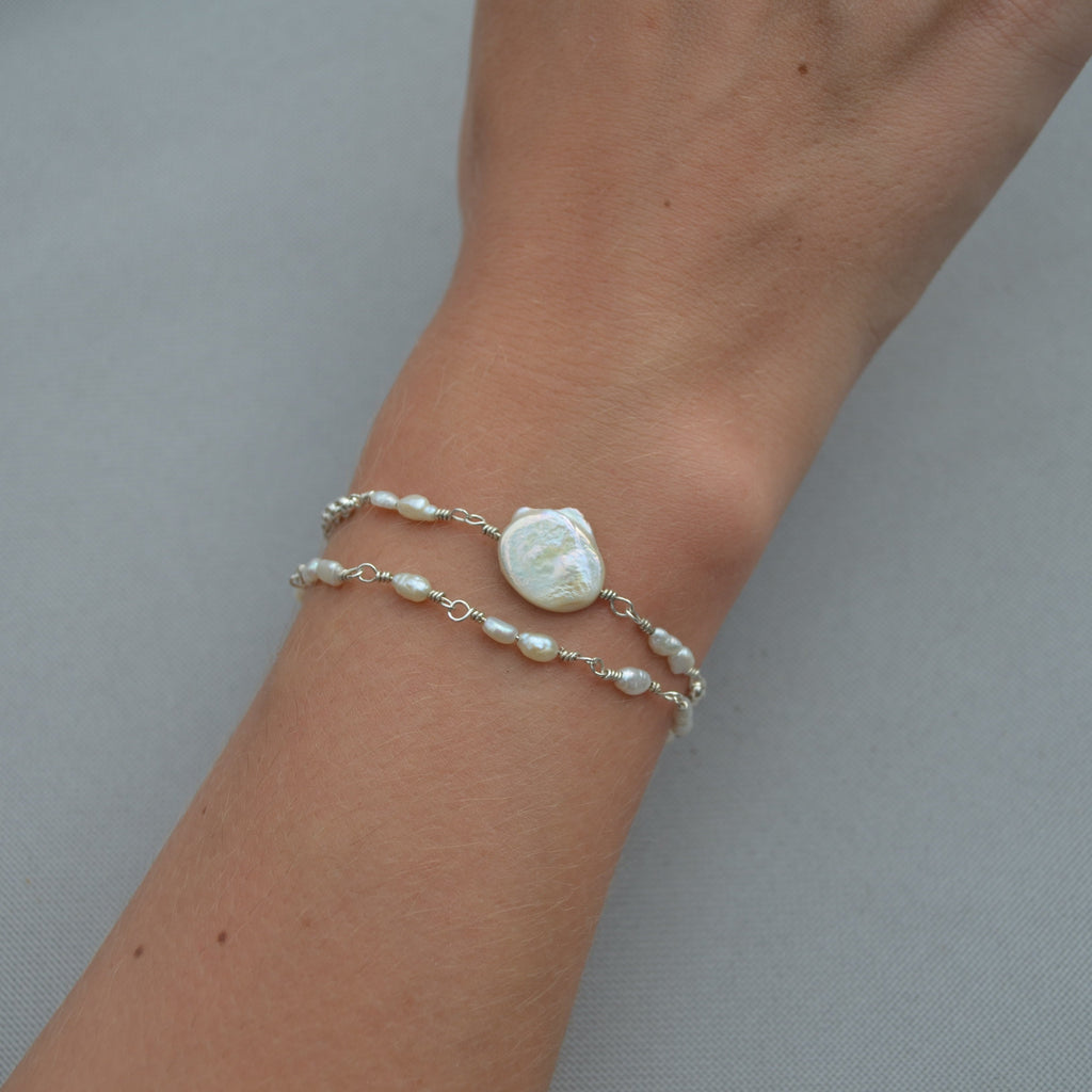 Rice Pearl Bracelet