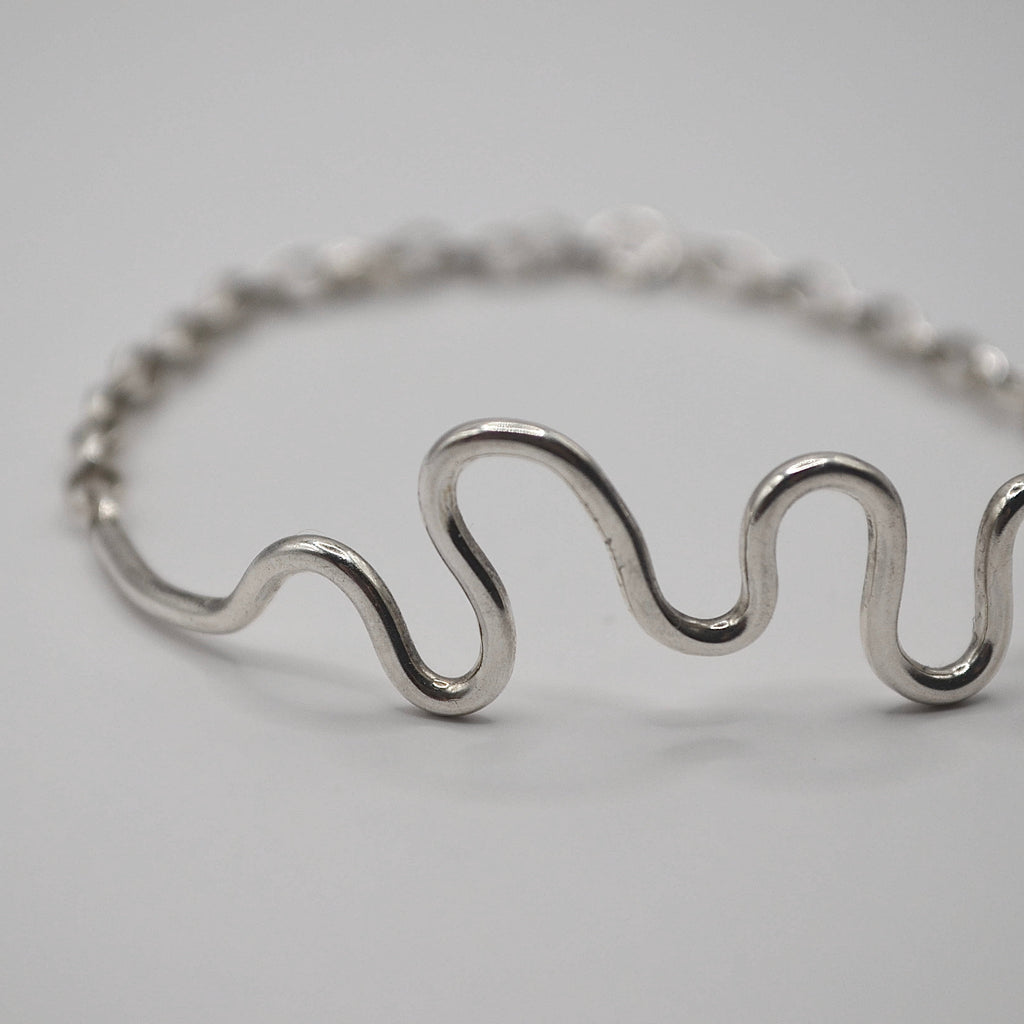 Wavy Wire Bracelet