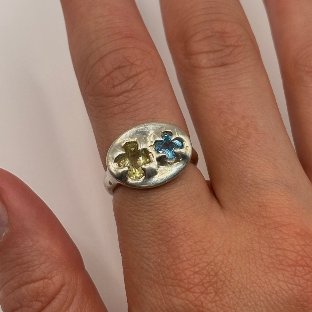 Flower Set Ring